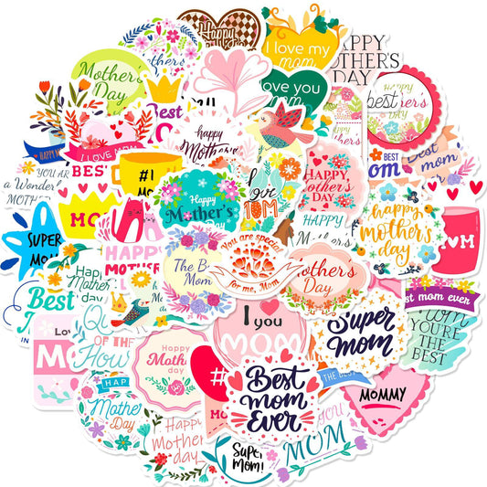 Mothers Day Vinyl Stickers