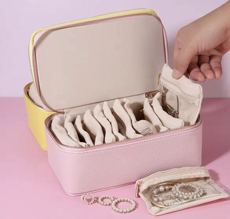 Jewelry Organizer With 12 Pouches