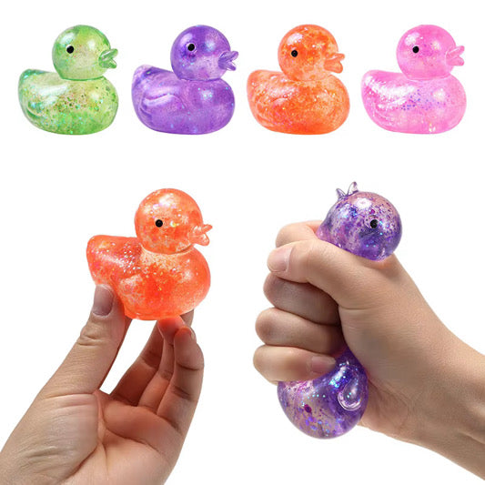 4 Piece Duck Stress Relief Set