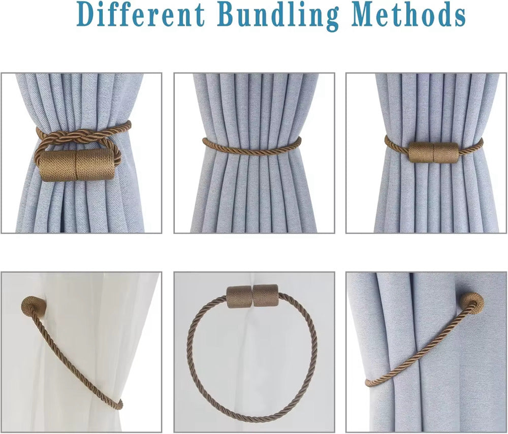 Trending Magnetic Curtain Tie-Backs
