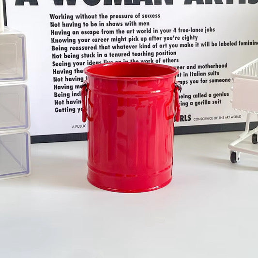 Trash Can Writing Utensil Holder