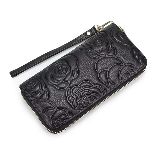 Bloom & Leather Wallet