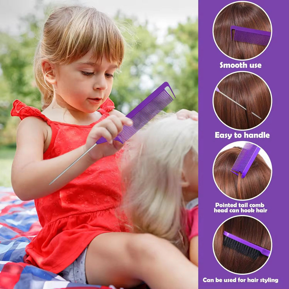 Rubber Hair Band Set & Tools