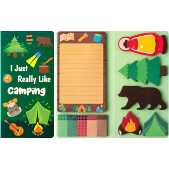 OPEN Fun Themed Sticky Notebook Set