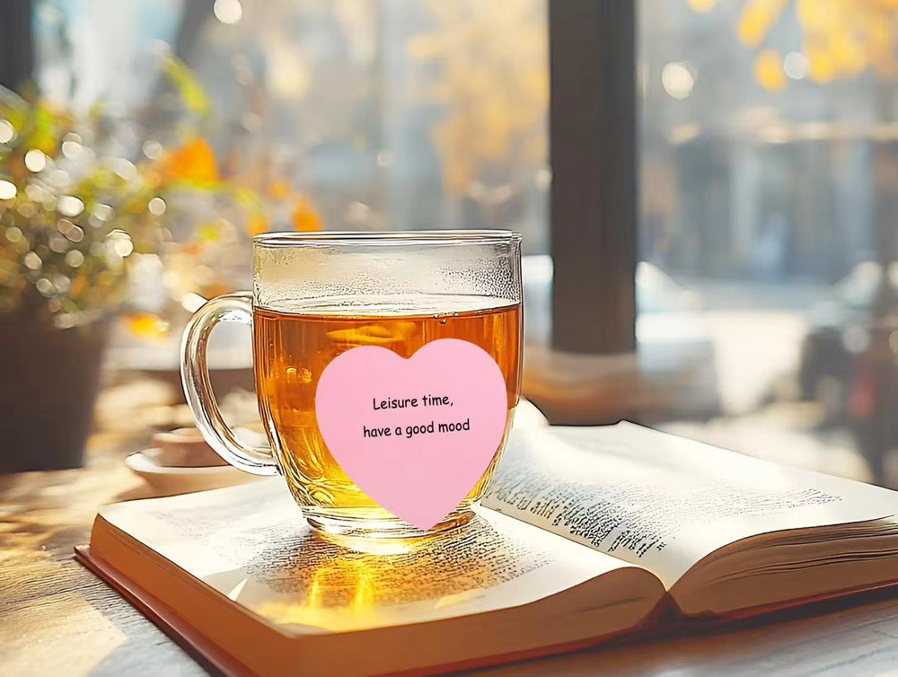 Love Notes 2 Pack Heart Sticky Notepads