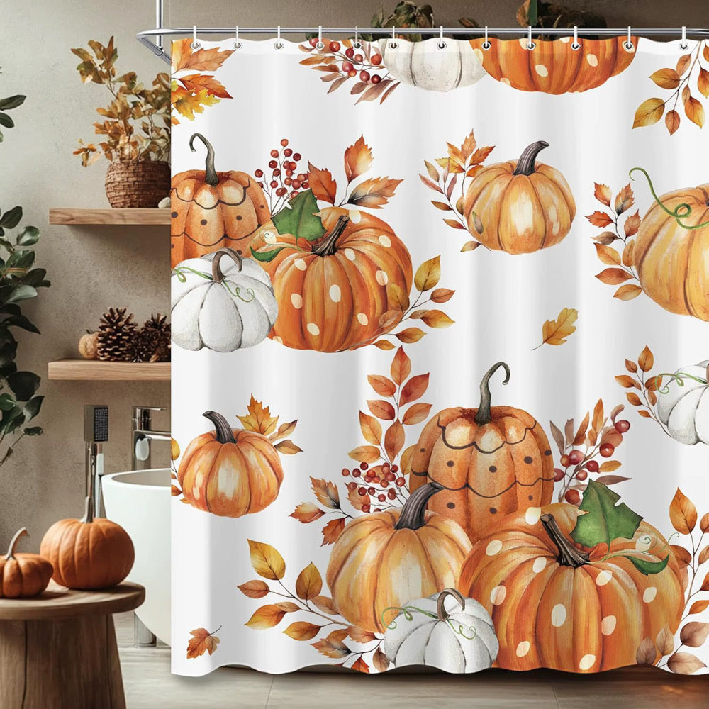 Fall Themed Shower Curtains