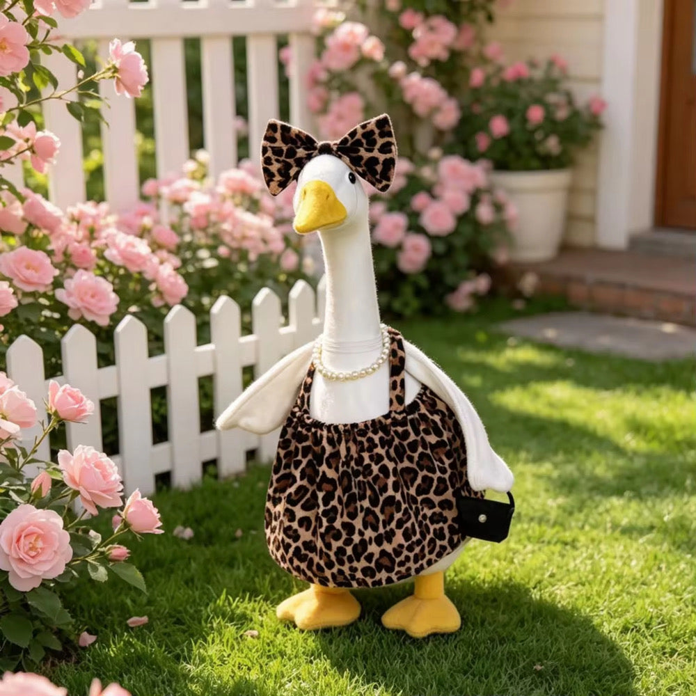 Lady Leopard Goose Outfit