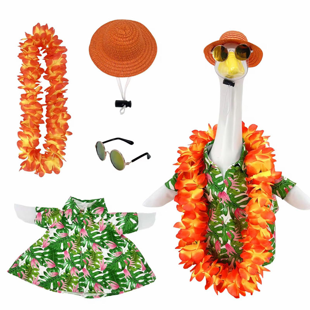 Hawaiian Porch Goose Outfit