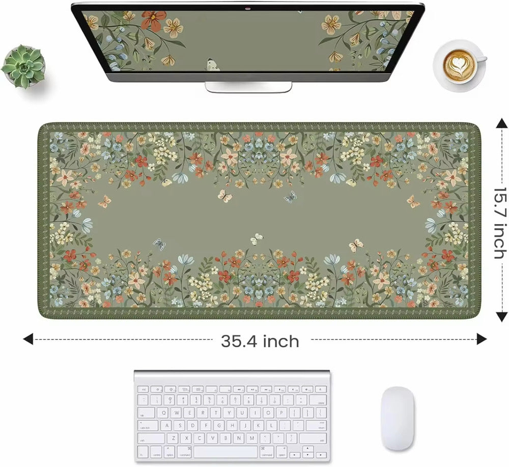 Floral Desk Pad