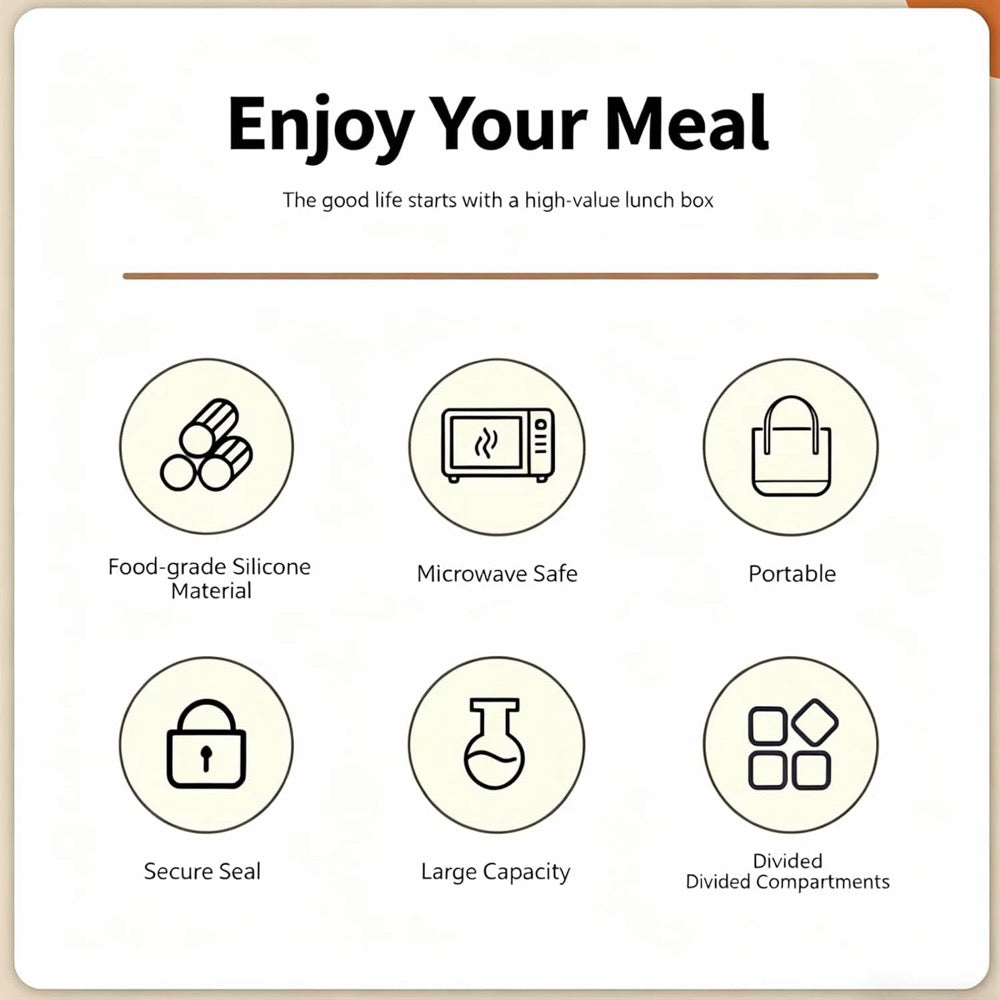 4 Part Snack Container