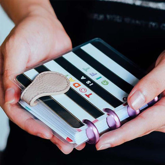 Leather Magnetic Bookmarks