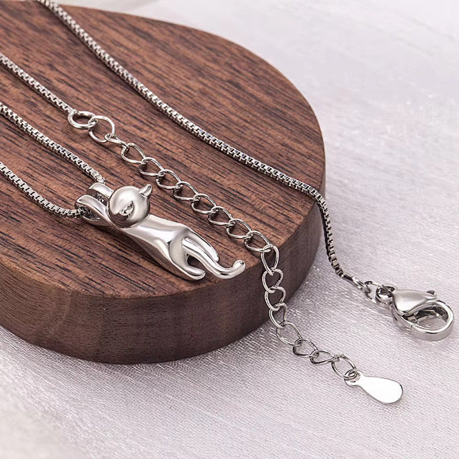 Little Mischief Cat Necklace