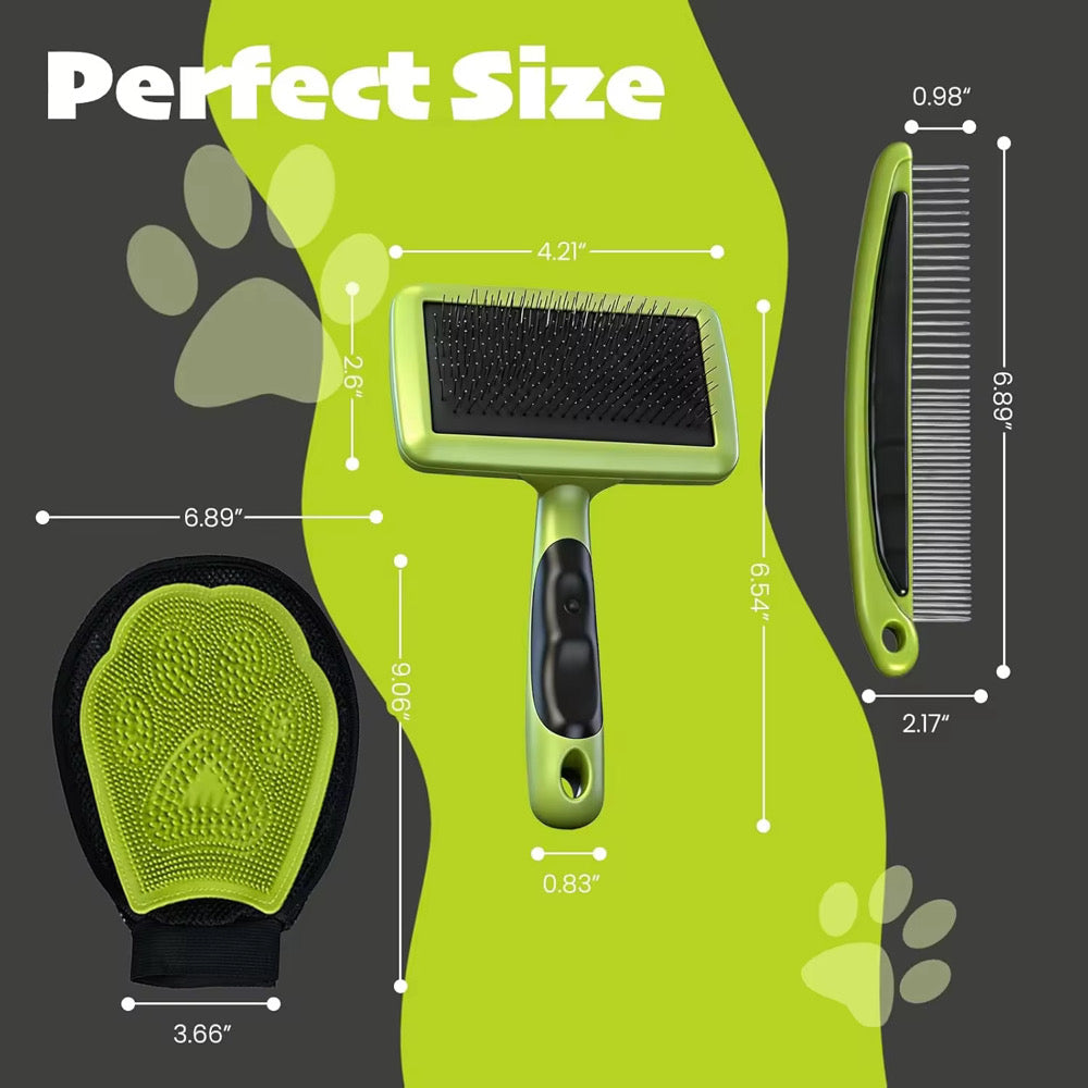 3 Piece Pet Groom Set