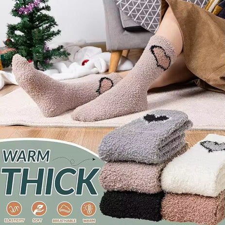Fluffy Love Crew Sock Set