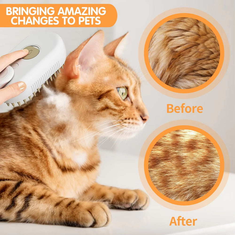 Pet Steam Brush