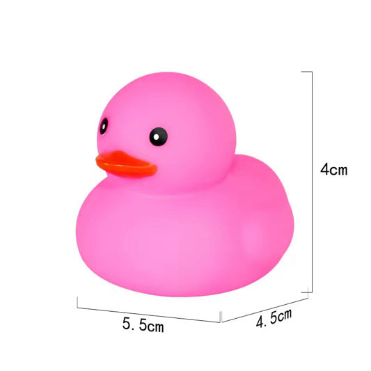 12 Piece Pink Rubber Duck Set