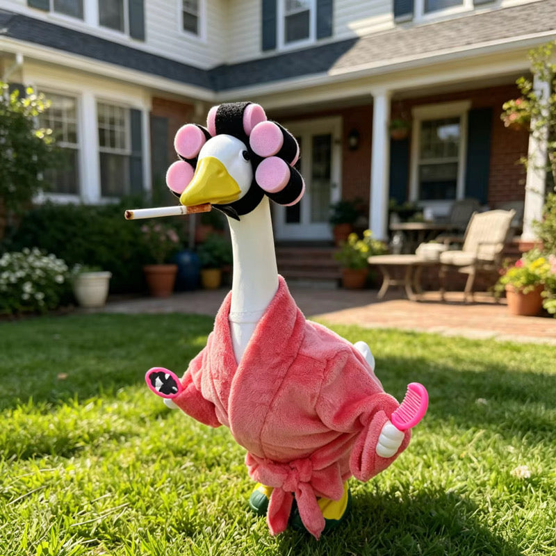 The Too Glam to Care Goose Fit