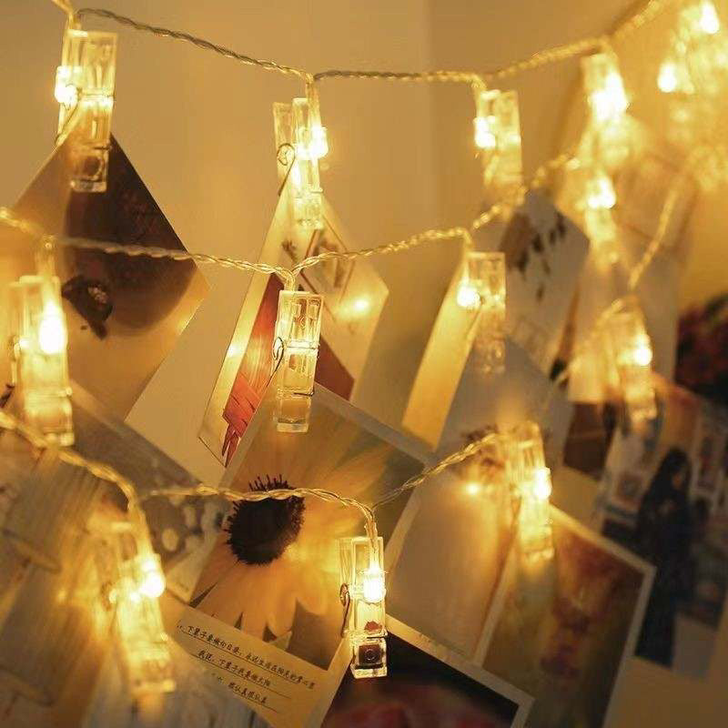 Lights Out LED String Lights on