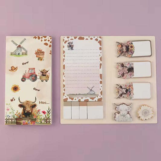 MORE Fun Themed Sticky Notebook Set (Copy)