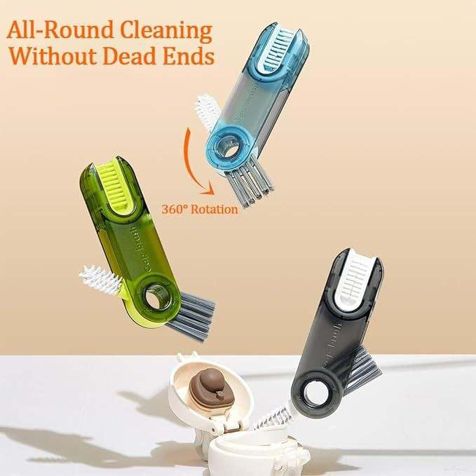 Set of 2 Multipurpose tiny cleaning brush