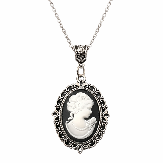 Cameo Silhouette Necklace