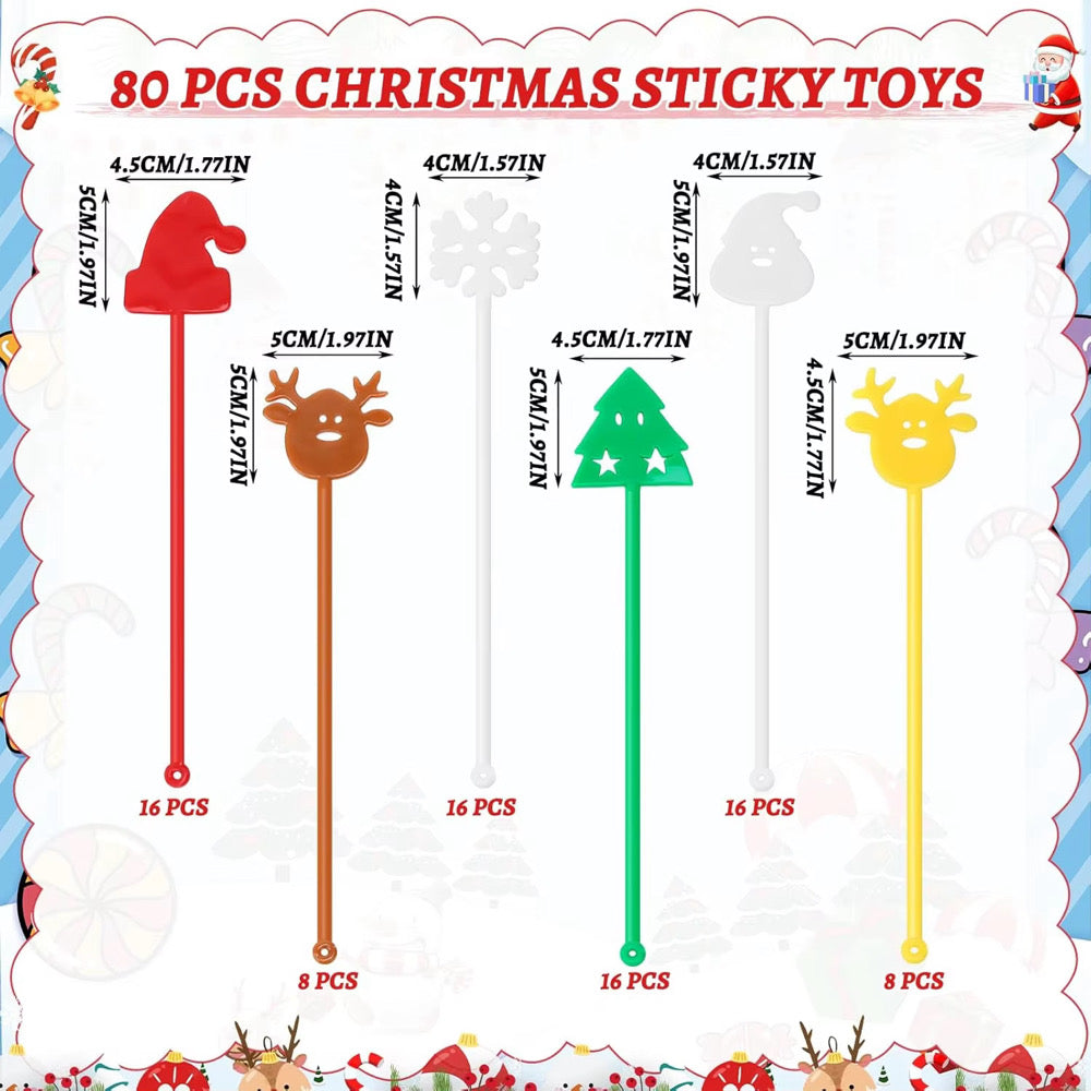 30 Piece Christmas Sticky Hand Set