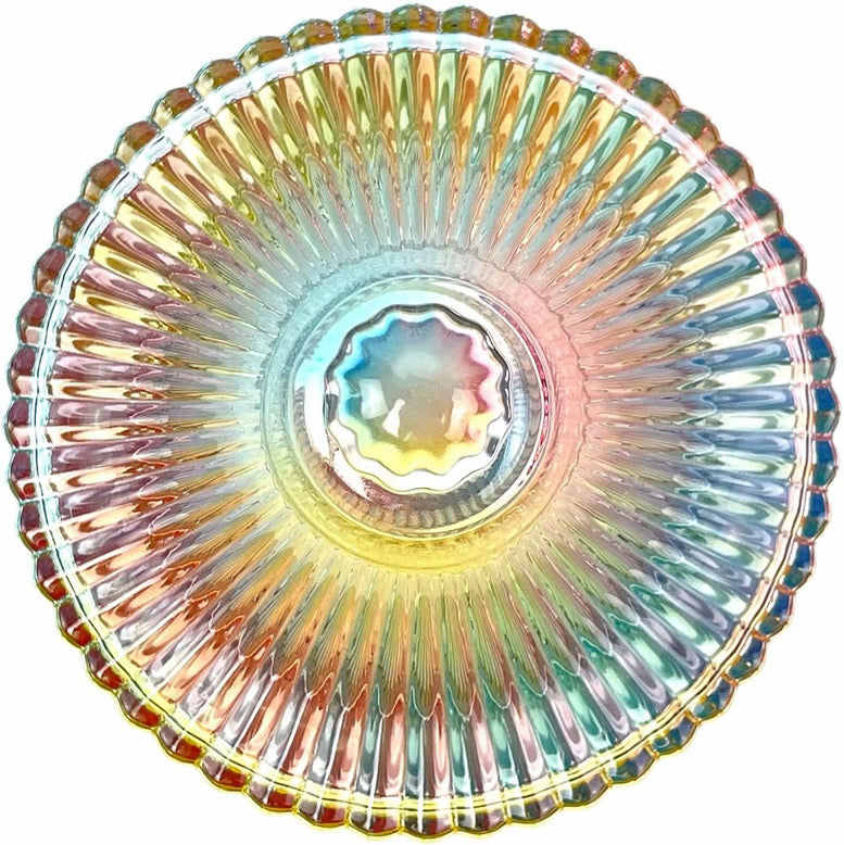 Rainbow Reflection Dish With Lid