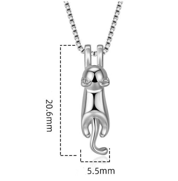 Little Mischief Cat Necklace