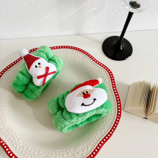 3 Piece Christmas Headband And Wristband Set