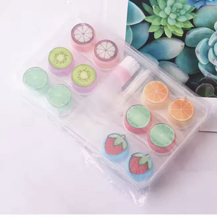 Fruit- Tasic Fruit Themed Contact Case Set