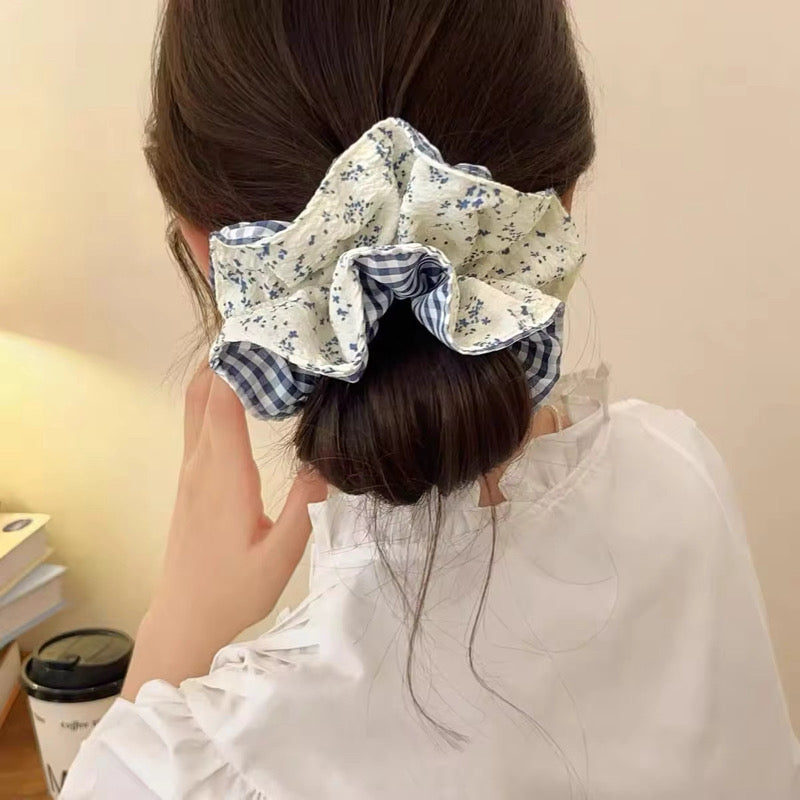 Timeless Tresses Trio Hair Scrunchie Set