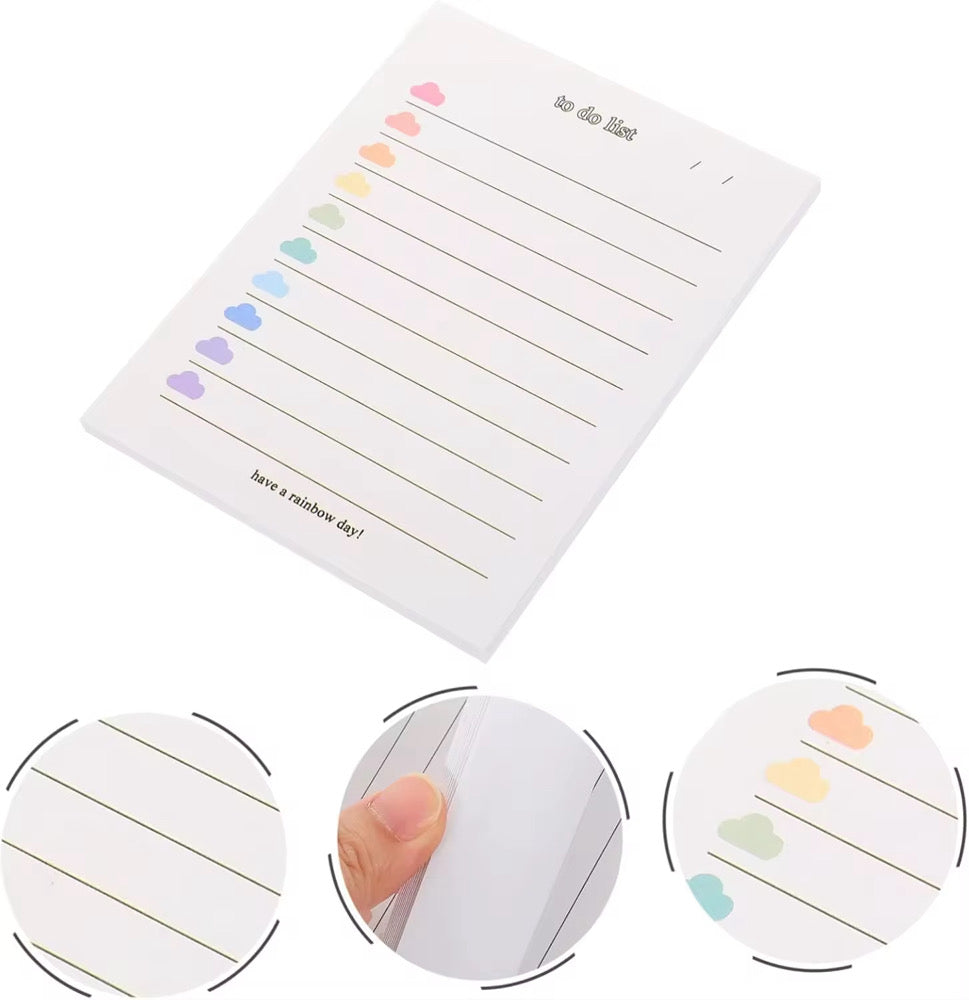 Cloud Memo To Do Note Pad