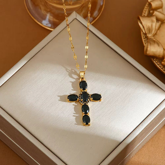 Viral Cross Necklace