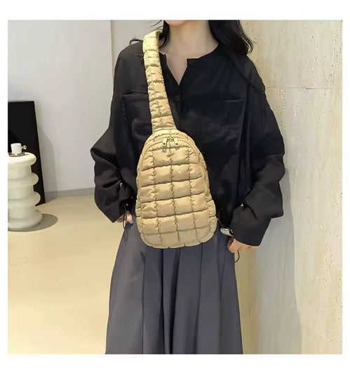 OPEN Puffy Crossbody Bag