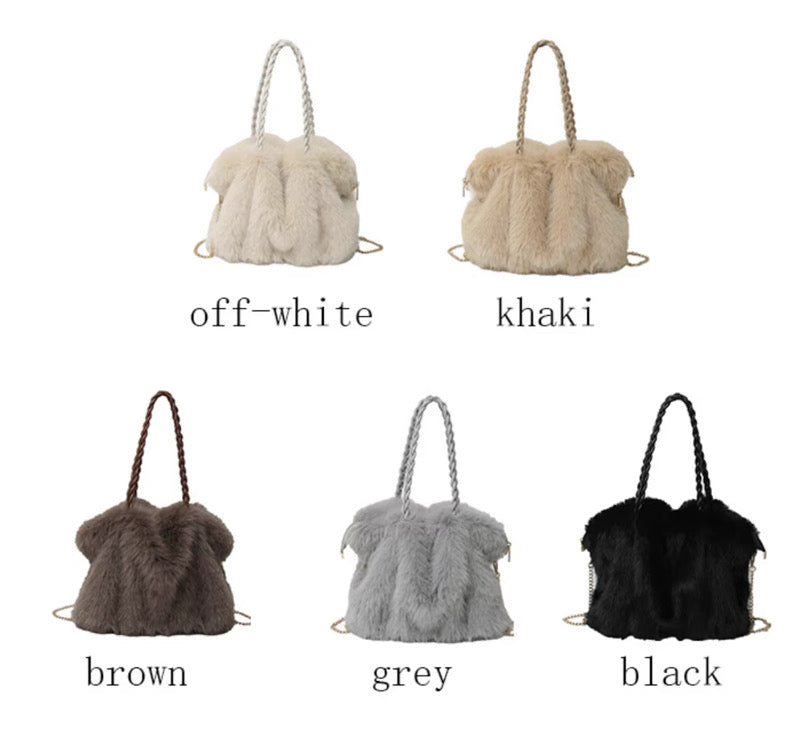 The Luxe Plush Tote