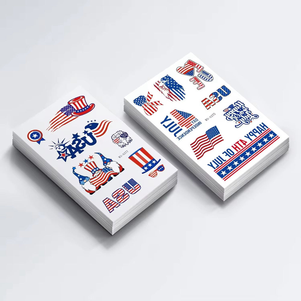 OPEN Red, White & You Temp Tattoo Kit