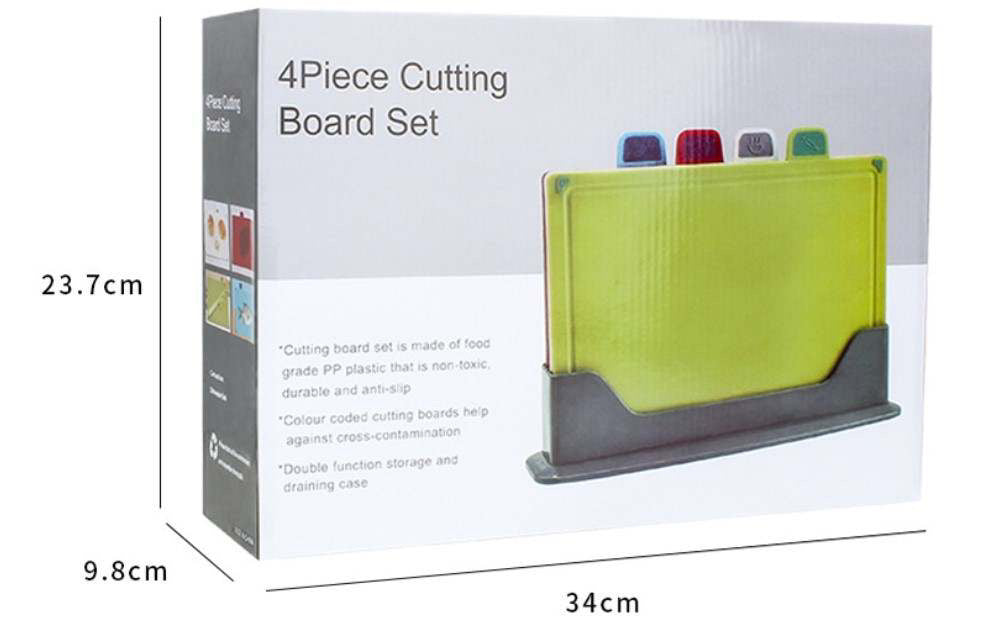 Color Coded Cutting Board Set