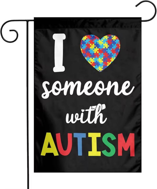 Autism Garden Flags