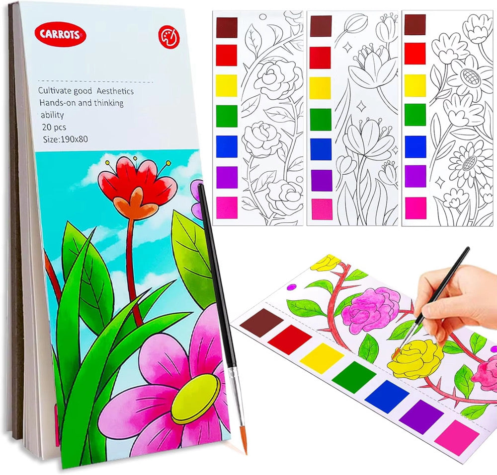 Watercolor Coloring book
