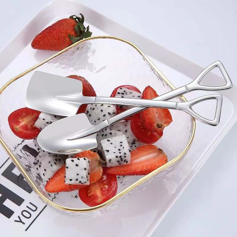 4 Piece Dessert Spoon Shovels