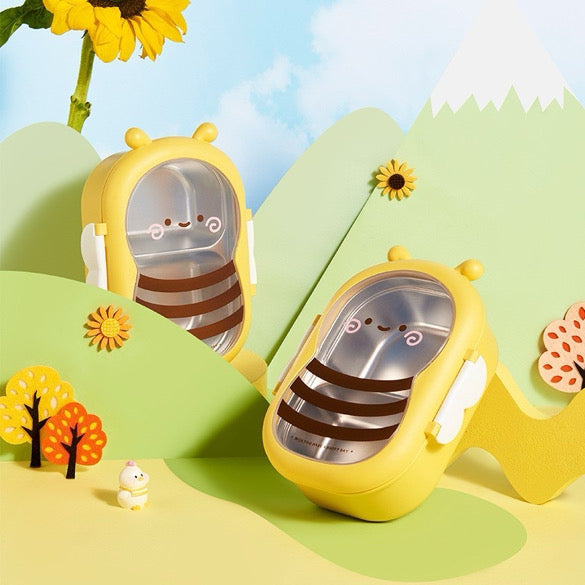 Bee Shaped Stainless Steel Lunch Container