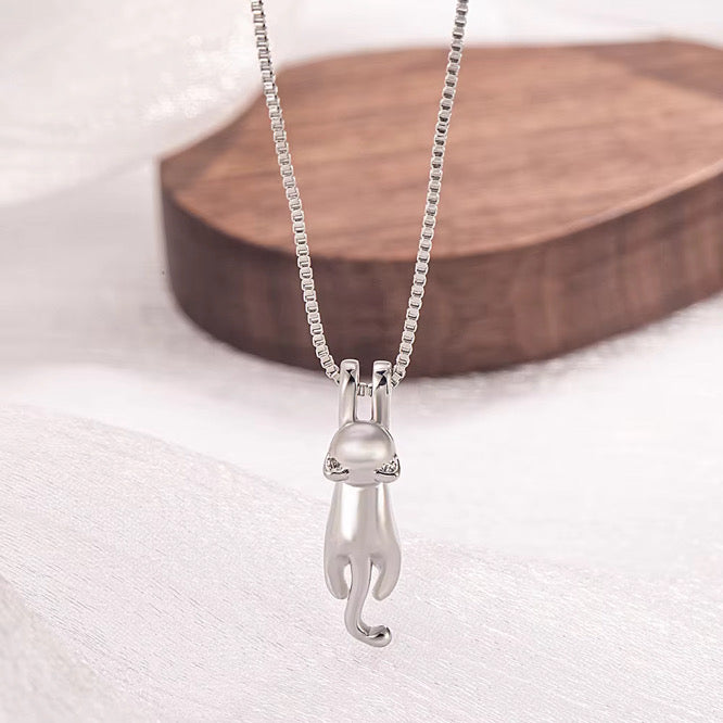 Little Mischief Cat Necklace