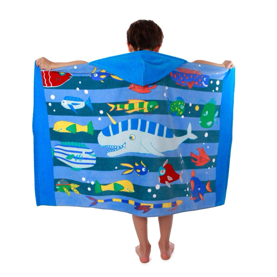 Adorable Hooded Bath Towels For Kids