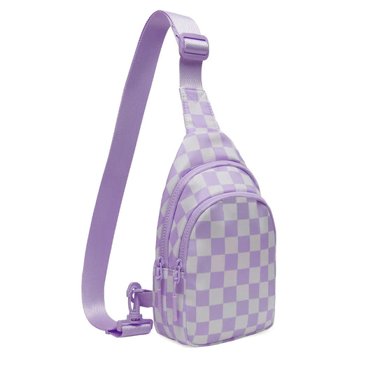 In Check Checkered Crossbody