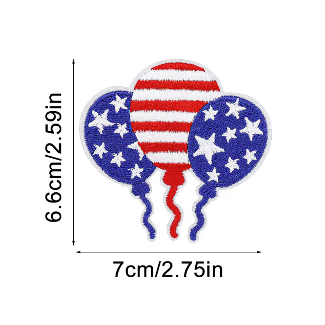 Ameri-Patch Iron On Patches Set Of 10