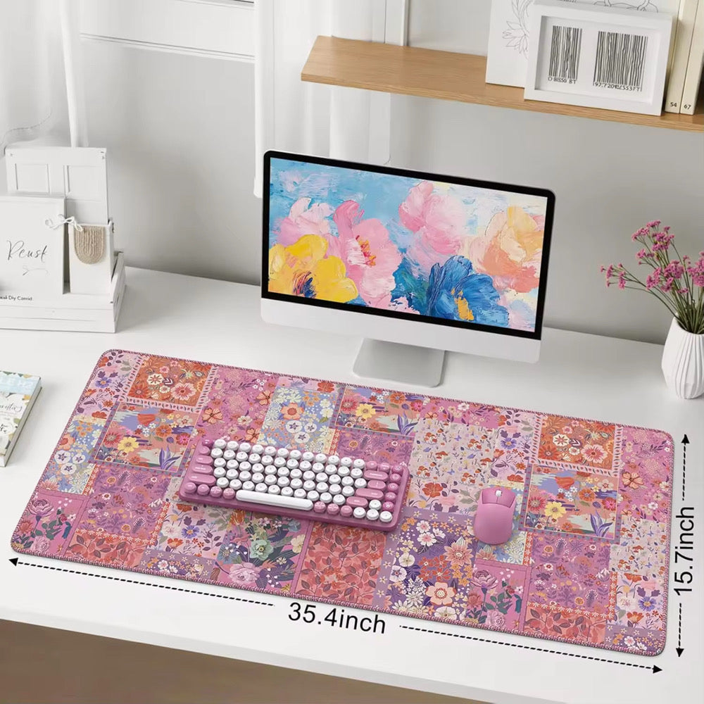 Floral Desk Pad