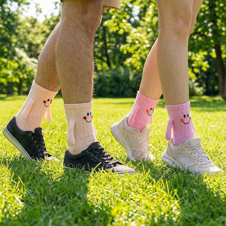 The Smiley Soulmates Magnetic Socks