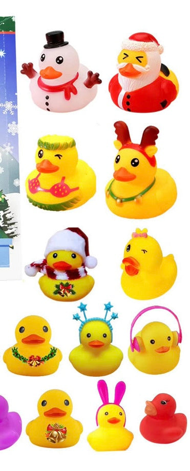 Quirk & Quack 4 Piece Rubber Duck Set