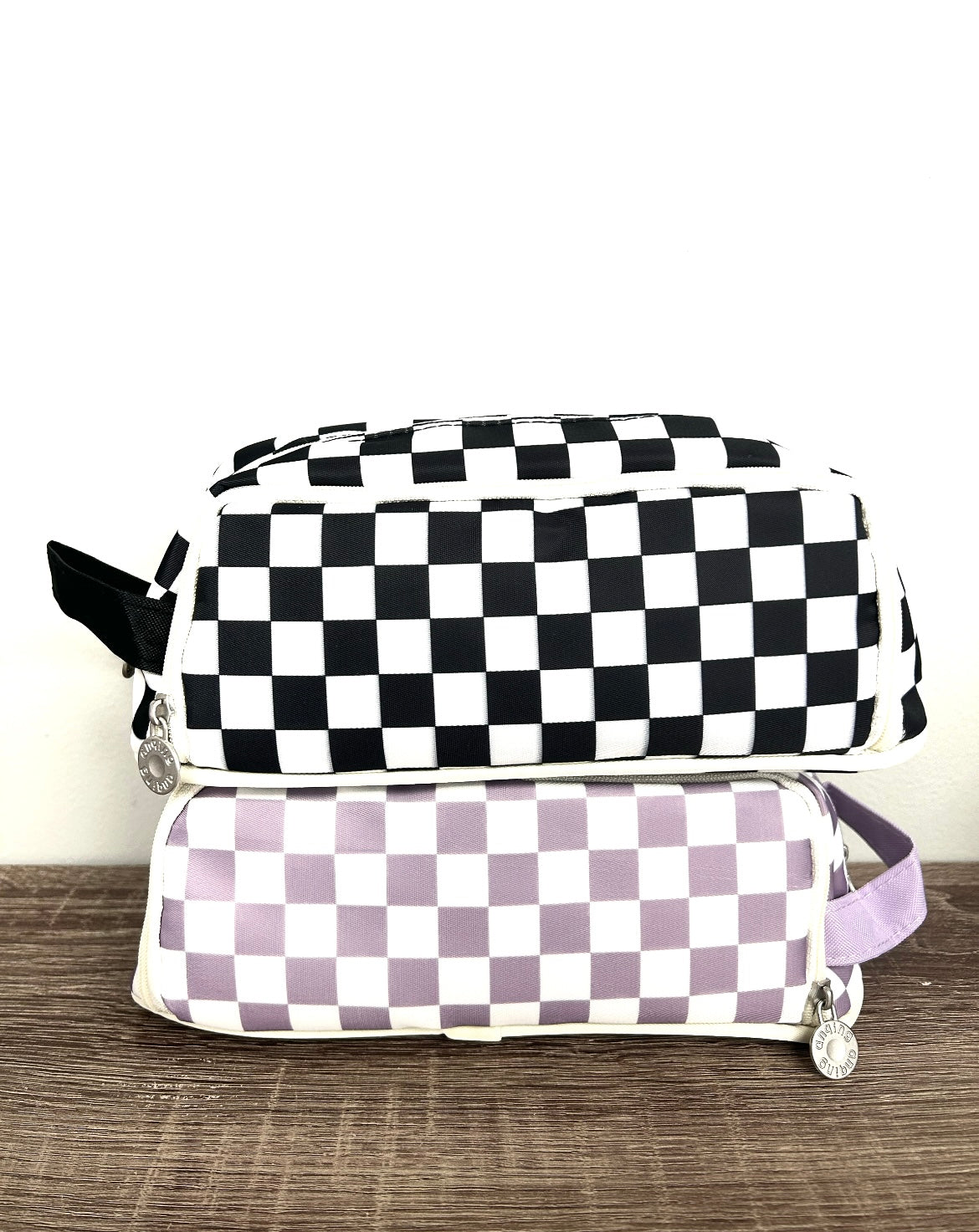 Checkered Pouch Bag