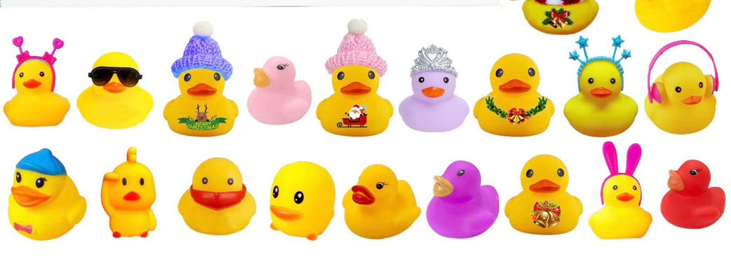 Quirk & Quack 4 Piece Rubber Duck Set